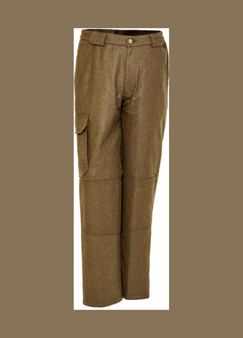 Коричневые демисезонные брюки No Brand