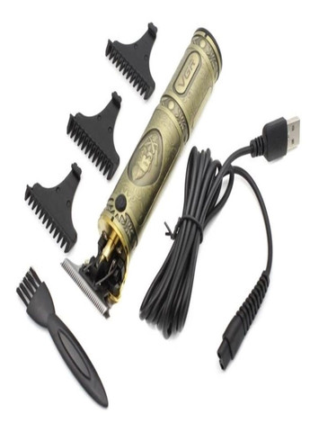 Машинка для стрижки волосся акумуляторна 3 насадки V-085 VGR (289370124)