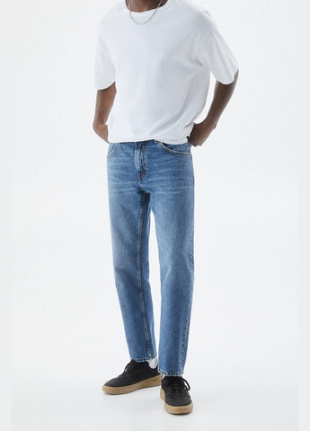 Светло-синие джинсы демисезон,светло-синий, Pull & Bear