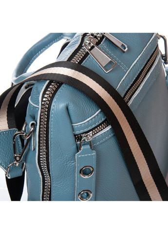 Жіночий рюкзак шкіряний 8781-9 blue Alex Rai (293765296)