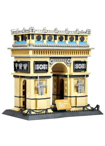 Дитячий конструктор Архітектура Тріумфальна арка Парижа 1391 деталь (5223) Wange (365876346)