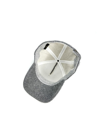 Бейсболка з регулятором жіноча вовна сіра TERENCE LuckyLOOK 283-763 (322783623)