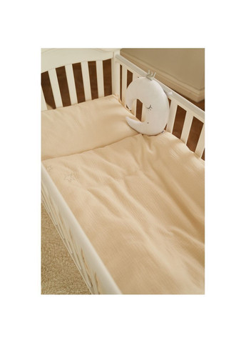 Комплект постільної білизни Muslin, 3 предмети, світло-бежевий () Twins 3031-TM-202 (362184636)