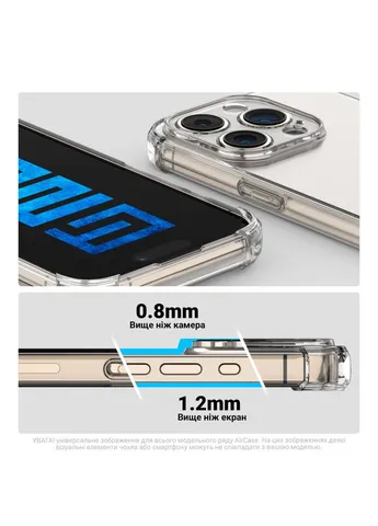 Чохол до мобільного телефона Air Force Xiaomi Redmi 15 4G Camera cover Clear (ARM85418) ArmorStandart (391237373)