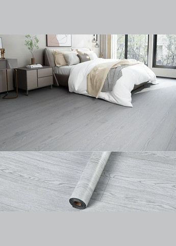 Підлогове вінілове покриття самоклеюче в рулоні Сіре дерево 3000х600х1,5мм SW-00001816 Sticker Wall (298284364)