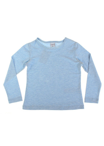 Футболка З Довгим Рукавом 1006 Блакитний Меланжевий Lovetti (306715464)