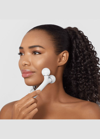 Электронный ультразвуковой ролик для лица Sonic Facial Roller 4в1 white GESKE (341525939)