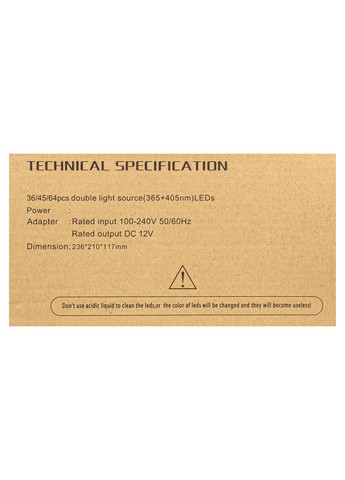 Лампа для сушки гельлак X5 UV+LED Max 180 W Sun (302728324)