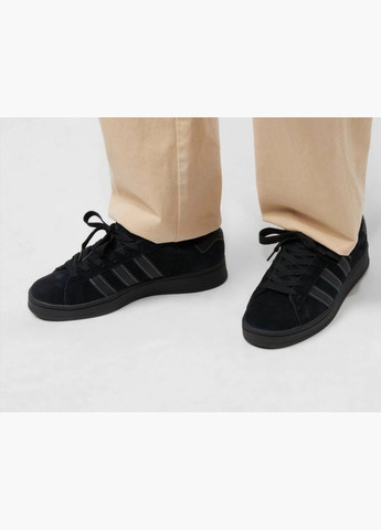 Черные кроссовки мужские originals campus 00s black if8768 adidas