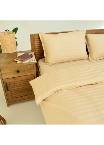 Постельное белье двуспальное Сатин Stripe 72-2 210х175 см Tiare (336328791)