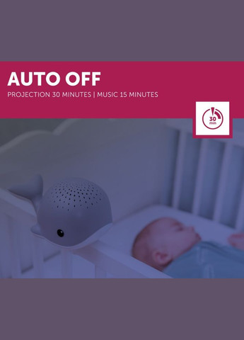 Музыкальный ночник-проектор Wally Кит серый () Zazu ZA-WALLY-01 (328398658)