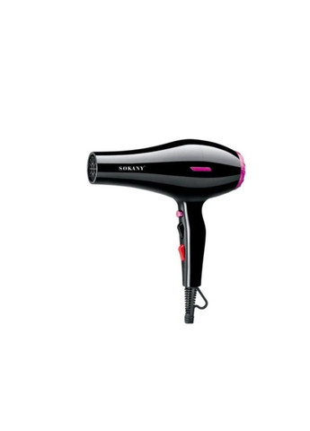 Фен для сушіння волосся Sokany SK-14002 концентратор дифузор 2 швидкості 2 режими роботи Чорний 2400 Вт No Brand (345701957)