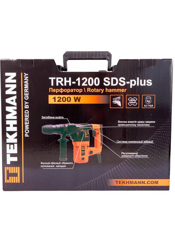 Перфоратор TRH-1200 SDS-PLUS (848644) Tekhmann (322915200)