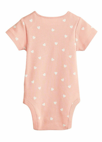 Боді з коротким рукавчиком в рубчик Next Trend (347640697)