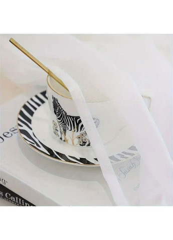 Тюль короткая Pivdenne 300х170 см 1 шт вуаль белый (82924-170) Турция No Brand (368766831)