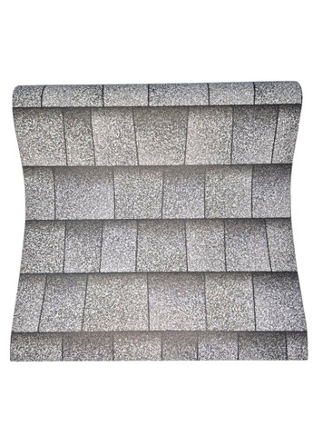 Шпалери вінілові 10 × 0.53 м Слов’янські шпалери 9445-10, обої сірі, плитка, для вітальні, коридору, кухні Слов'янські шпалери (340275368)