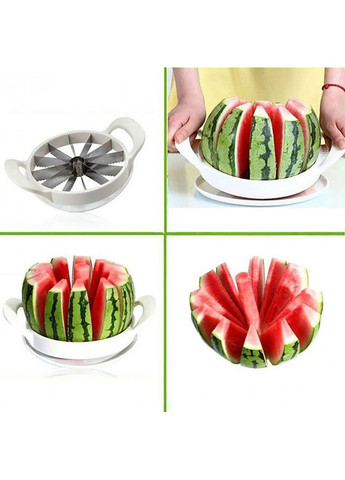 Ніж дільник круглий кухонний кухонний для нарізки кавуна і дині фрукторізка Kitchen Master (322618027)