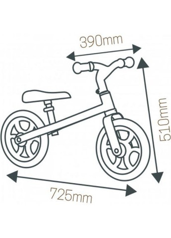 Велобіг Smoby toys сірий (268141701)