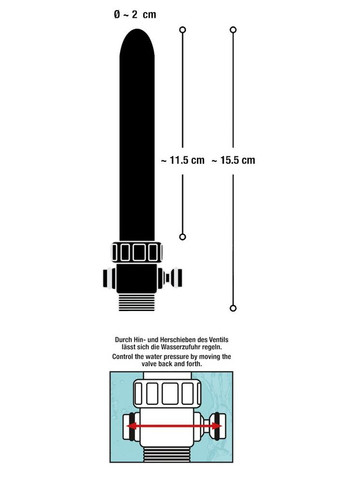 Анальний душ - Total Splash Intim Dusche Orion (338617975)