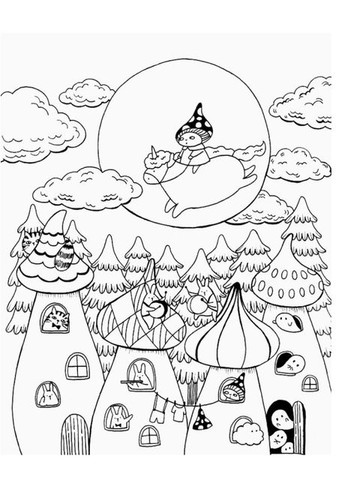 Книга Розмальовка-антистрес Майже мільйон єдинорогів Розмальовки для дівчаток Майо Лулу Жорж (315035498)