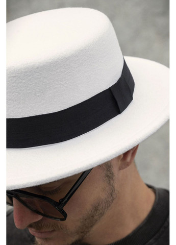 Мужская шляпа Walter с лентой White Without (350619775)