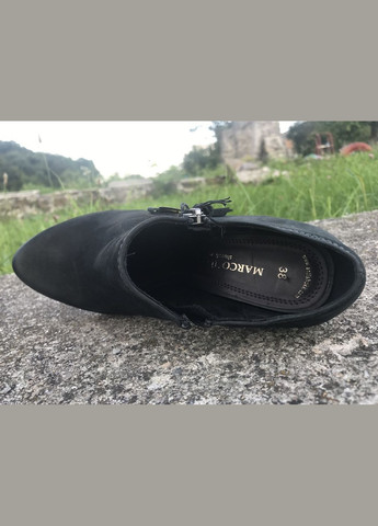 Осенние демисезонные ботинки Marco Tozzi из натурального нубука