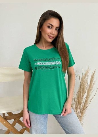 Зеленая летняя футболки Magnet WN20-620