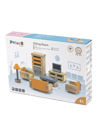 Деревянная мебель для кукол Viga Toys Гостиная (44037) PolarB (331299736)