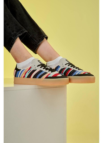 КРОССОВКИ ЖЕНСКИЕ ADIDAS SAMBA X KSENIASCHNAIDER АДИДАС САМБА No Brand комбинированные демисезоны (368884549)