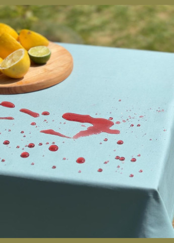 Водовідштовхувальна Скатертина "Тіффані однотон" 180х130 см No Brand (317275607)