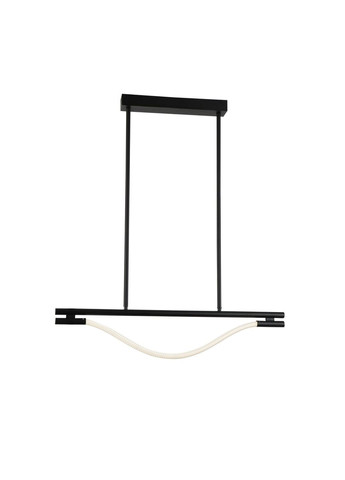 Светодиодный подвесной светильник G 2914/800 54W Черный Valeso (340276357)