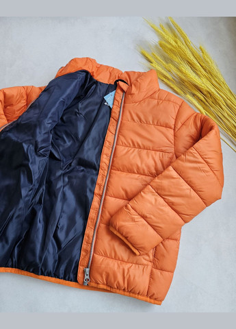 Оранжевая демисезонная демисезонная куртка 122см ветровка детская куртка для мальчика куртка деми осень весна Pepperts Куртка