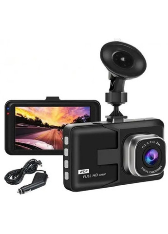 Автомобільний відеореєстратор T626 FULL HD 1080 Чорний No Brand (317173154)