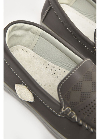 Мокасины детские для мальчика темно-серого цвета Let's Shop (373232128)