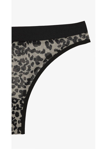 Комбинированный демисезонный комплект топ+трусы женский ch1062 l леопардовый shop (2000999344879) No Brand