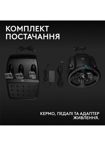Дротове кермо G923 Racing Wheel and Pedals for PS4 and PC (L941-000149) Logitech (307084436)