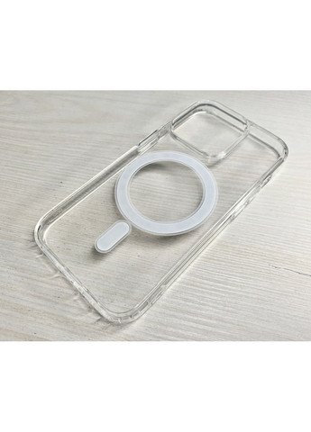 Чехол на 14 PRO MAX Clear case с MagSafe из магсейв чехол для айфона 14 О МАКС магнитный No Brand (369137112)