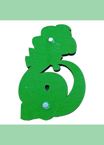 Змея Новогодняя магнит (60*40*4мм) No Brand (315336196)