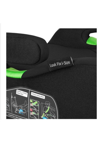 Бустер Luuk Fix I-Size Black Carbon, 15-36 кг, черный Lionelo LO-LUUK FIX I-SIZE BLACK CARBON (328401744)