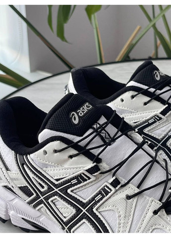 Черно-белые зимние кроссовки мужские и женские asics gel-kahana 8 termo white black gore-tex | асикс гель-кахана 8 черно-белые термо No Brand