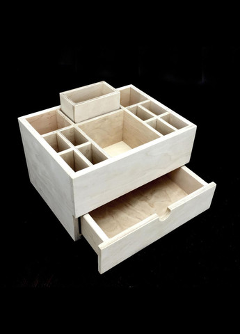 Органайзер настільний з дерева Мірабел бланже (КНЦ-008301) No Brand (328226381)