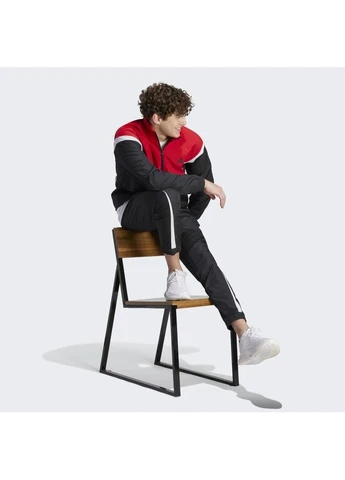 Спортивний костюм Sportswear Woven Non-Hooded Track Suit Black/Red IJ6073 adidas (399381568)