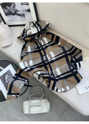 Коричневая рубашка No Brand