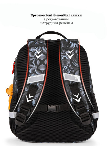 Школьный рюкзак для девочки с Котиком 38х28х16 см для начальной школы (160-11) School Standard (328904605)