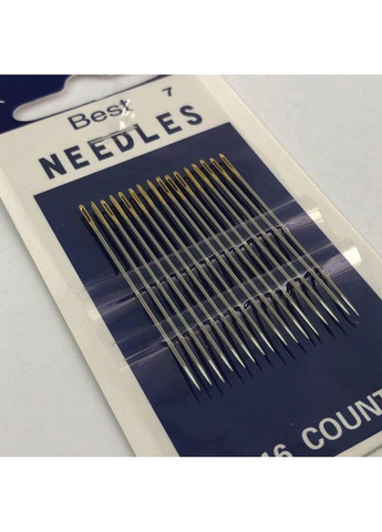 120-027 Иглы ручные NEEDLES (иглы для ручного шитья) Plus-plus (352745778)