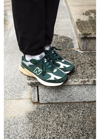 Сірі Осінні кросівки чоловічі new balance 993 green нью беланс 993 No Brand
