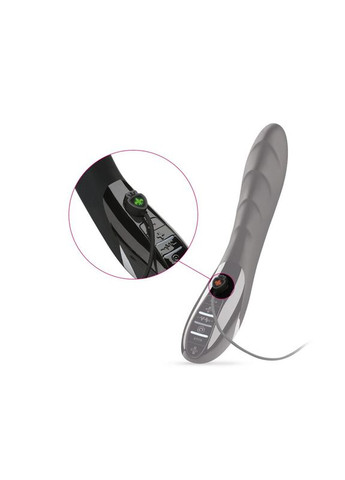 Вібратор з електростимуляцією Sizzling Simon eStim Black, міостимулятор Mystim (335388373)