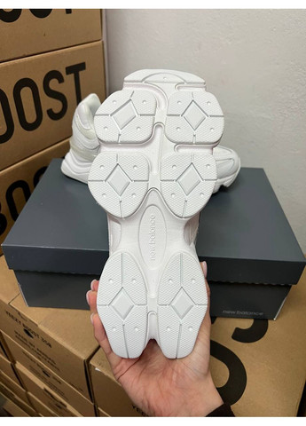 Белые демисезонные кроссовки мужские new balance 9060 full white нью беланс 9060 No Brand