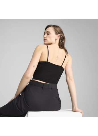 Майка WARDROBE ESS Ribbed Tank Top Women Puma — 353306500