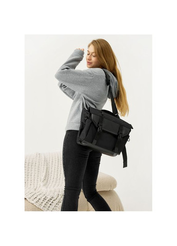 Жіноча сумка Dart для ноутбука чорна Sambag (322870661)